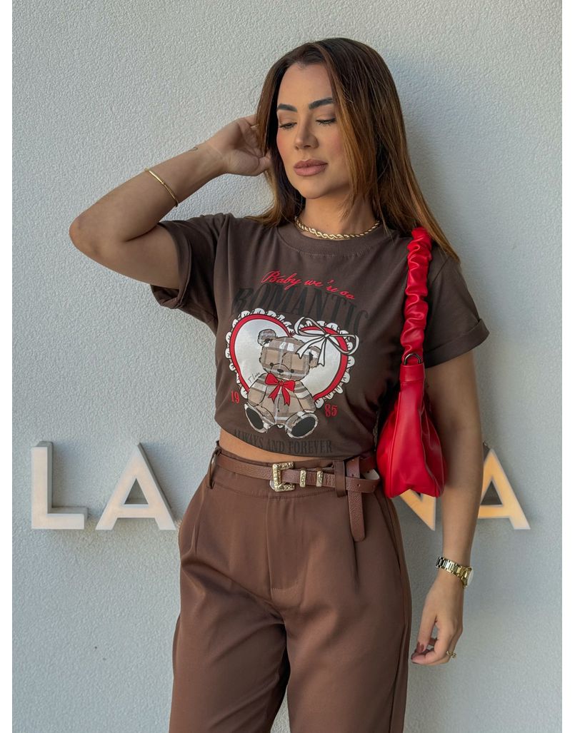 Camiseta Baby Café