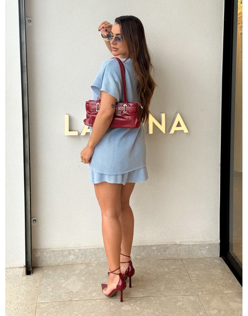 Conjunto Tricot Camily Azul