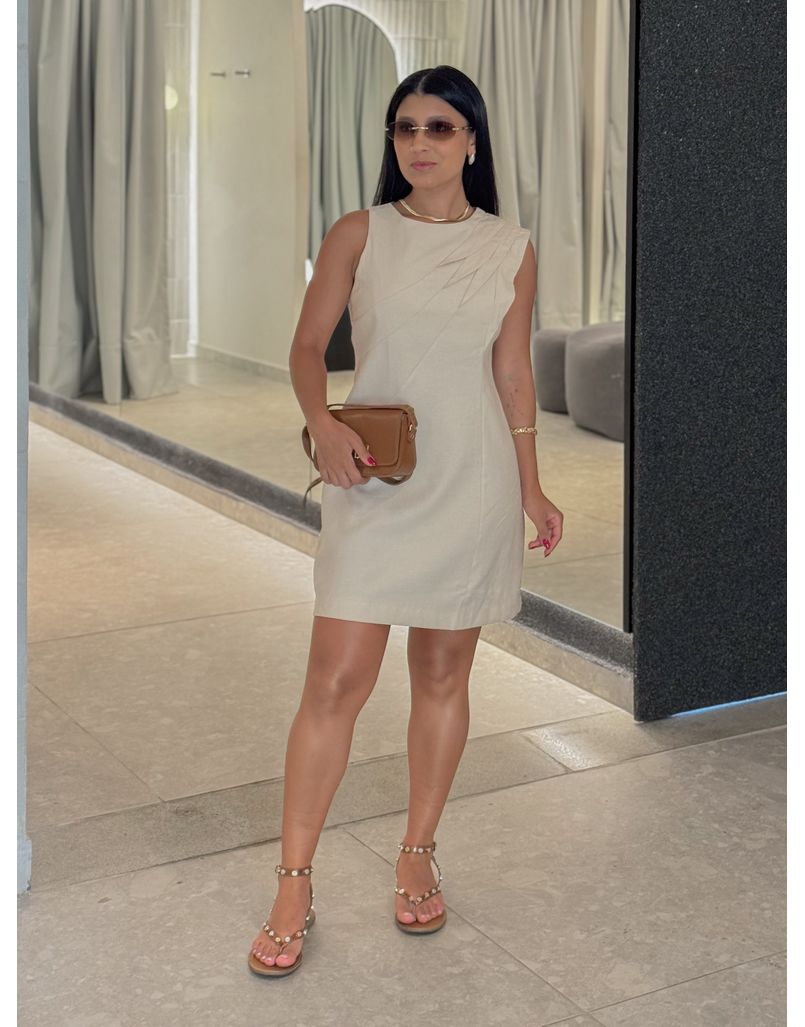 Vestido Regata Amber Areia