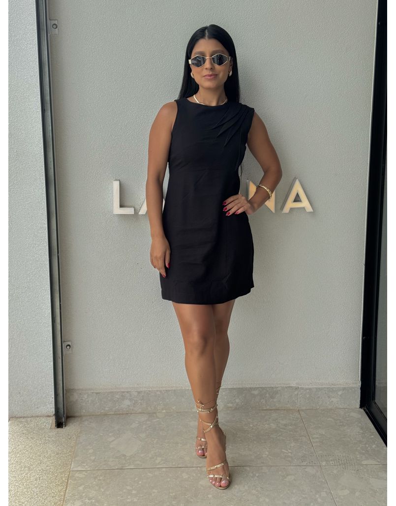 Vestido Regata Amber Preto