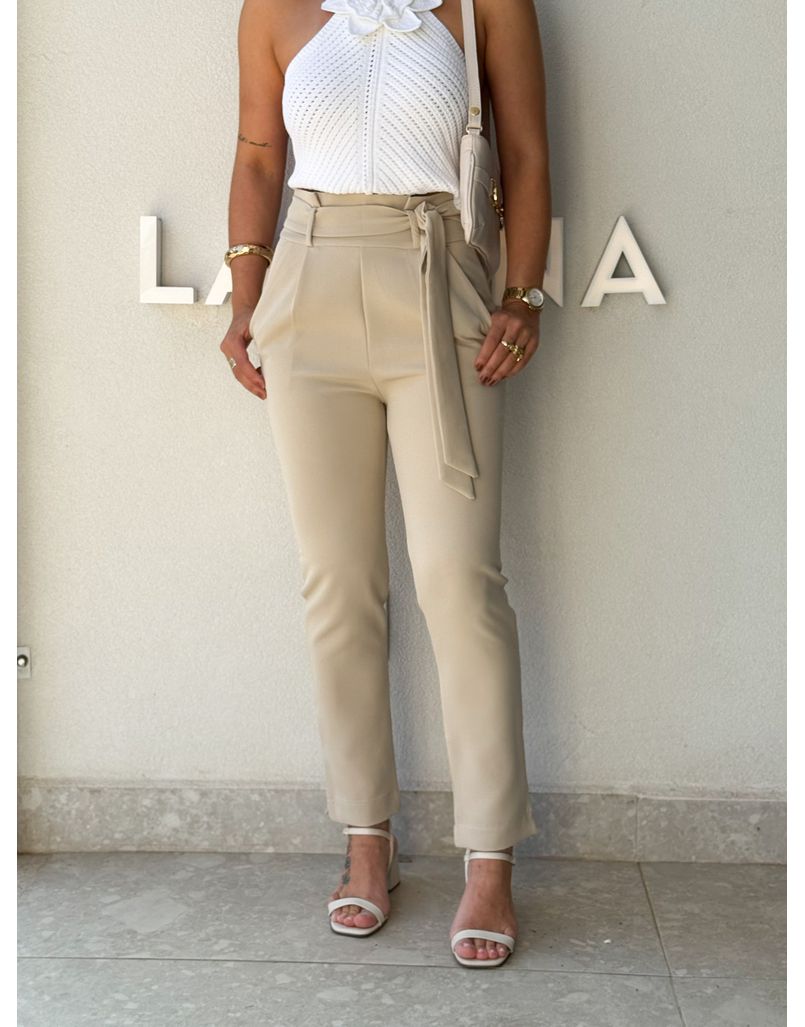 Calça Clochard Marieta Areia