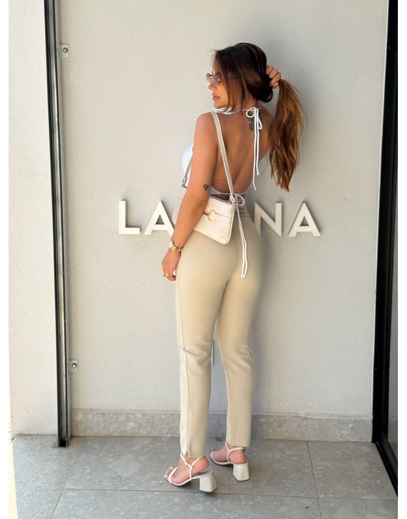 Calça Clochard Marieta Areia