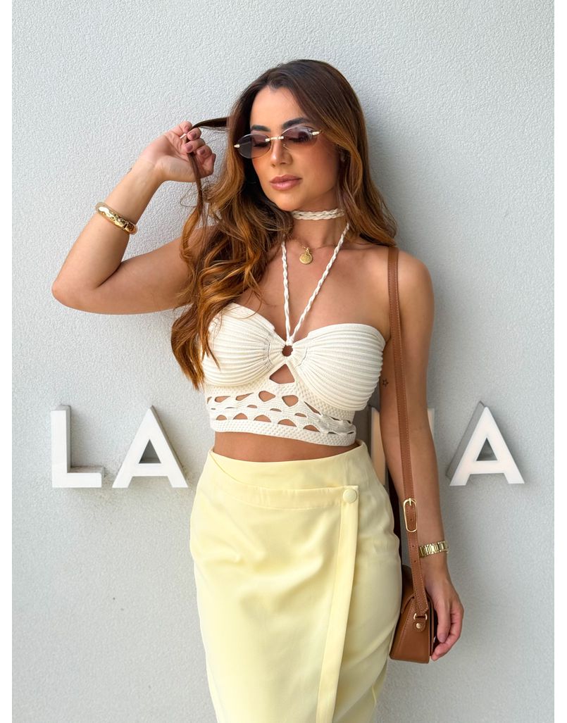 Blusa Tricot Simaria Off