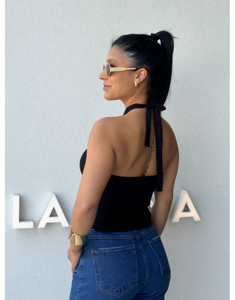 Blusa Frente Única Berenice Preto 