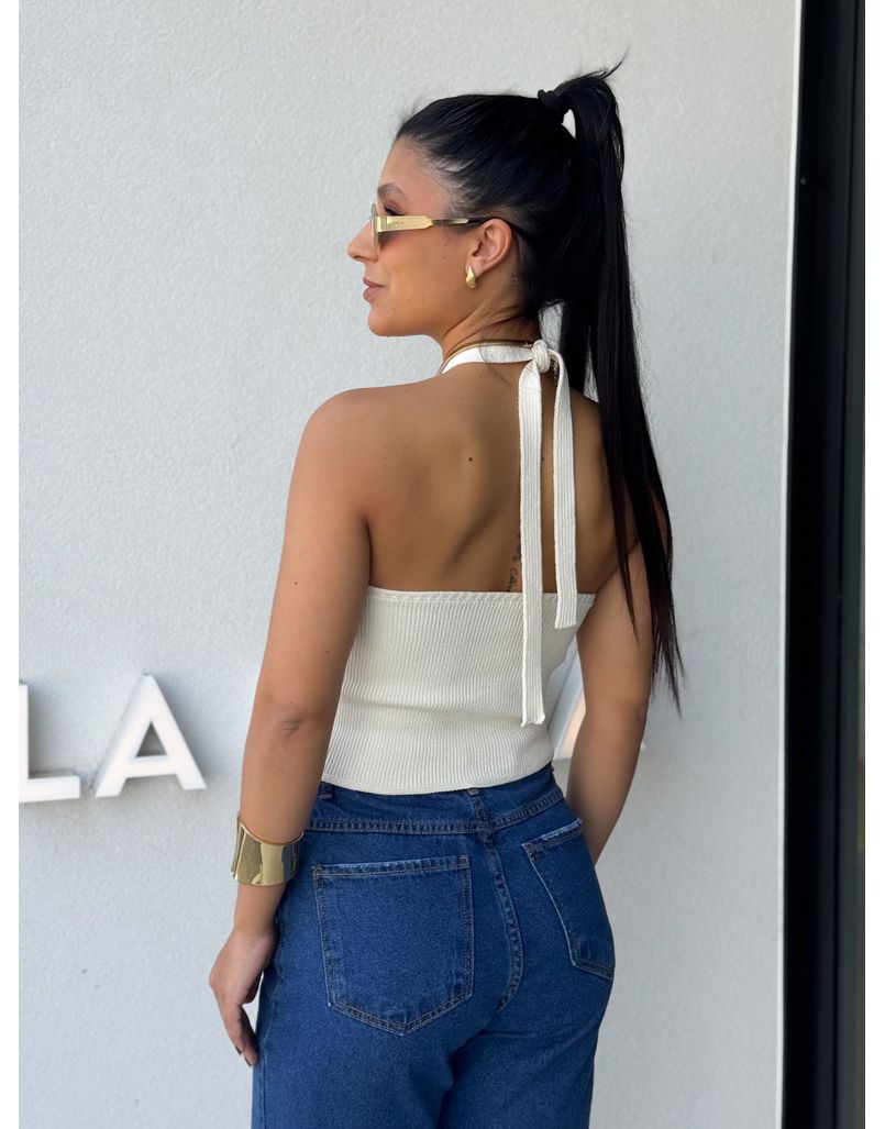 Blusa Frente Única Berenice Areia