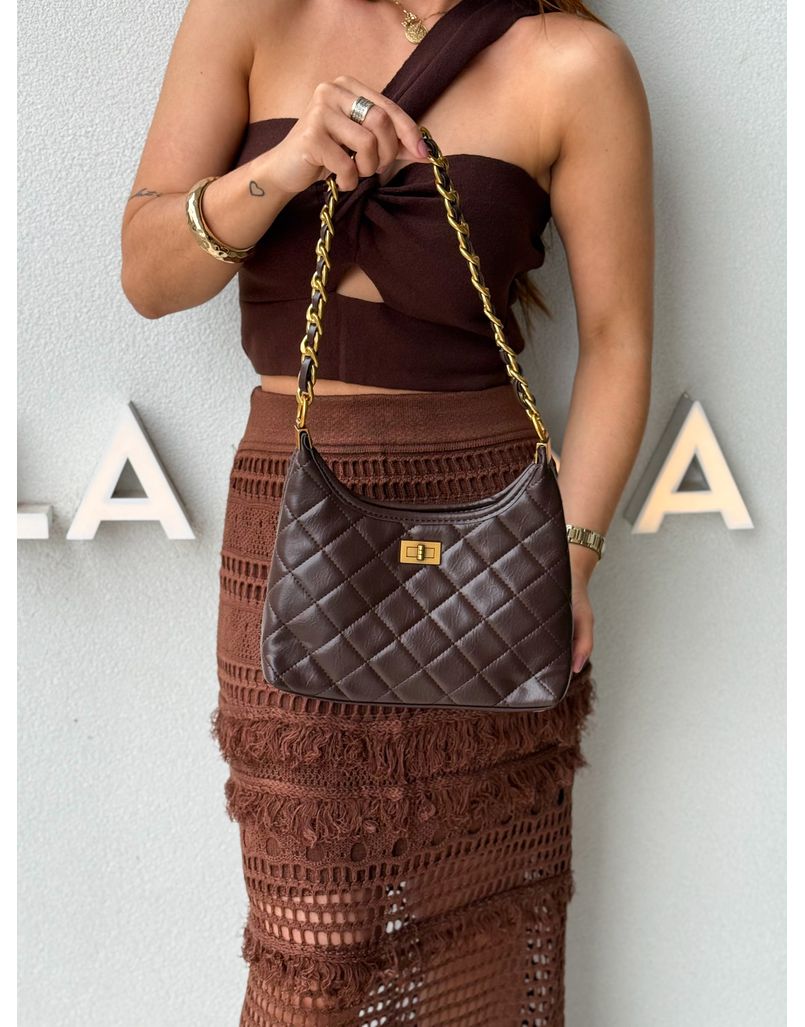 Bolsa Canoa Monalis Café - Loja La Mina 