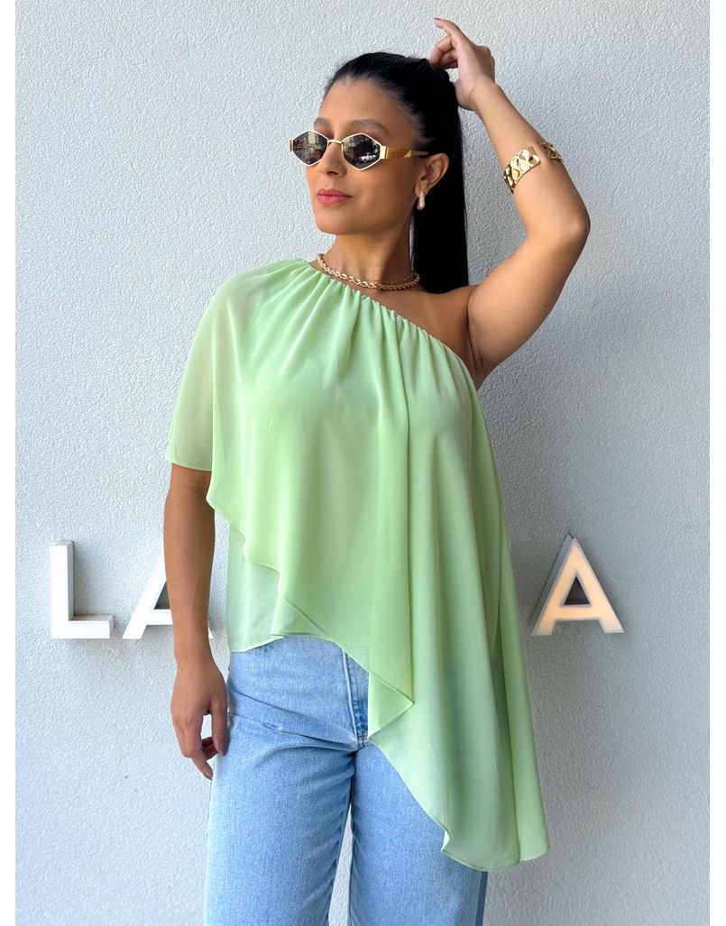 Blusa Ombro Só Kate Verde