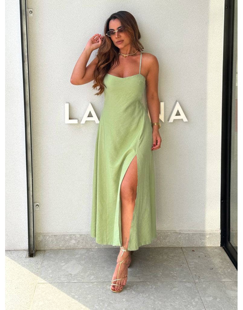 Vestido Midi Lilian Oliva
