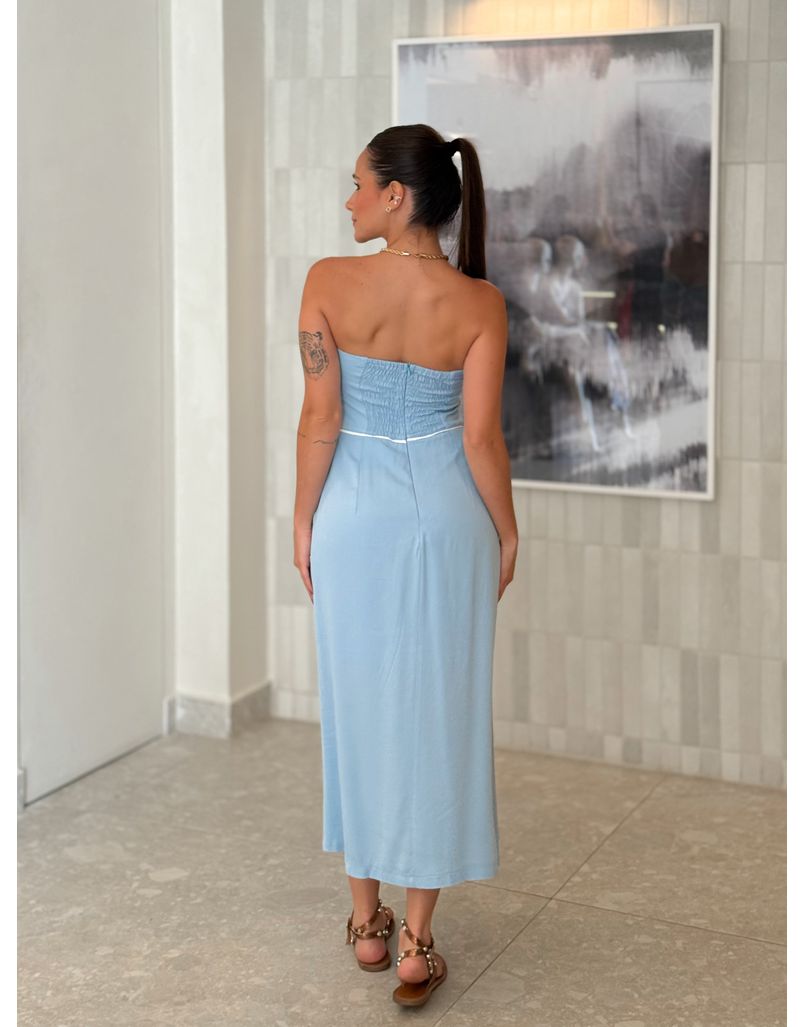 Vestido Midi Karla Azul