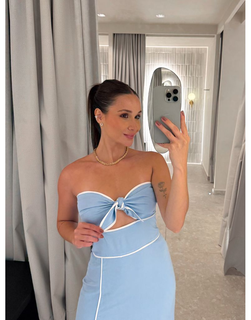 Vestido Midi Karla Azul