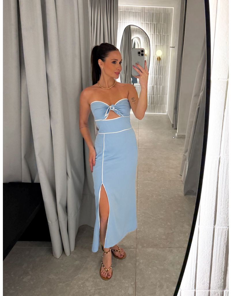Vestido Midi Karla Azul