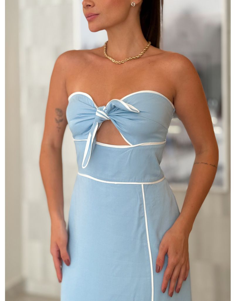 Vestido Midi Karla Azul