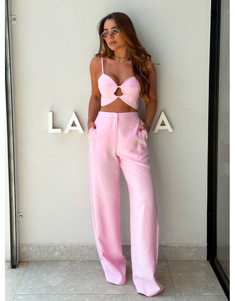 Conjunto Calça Day Rosa