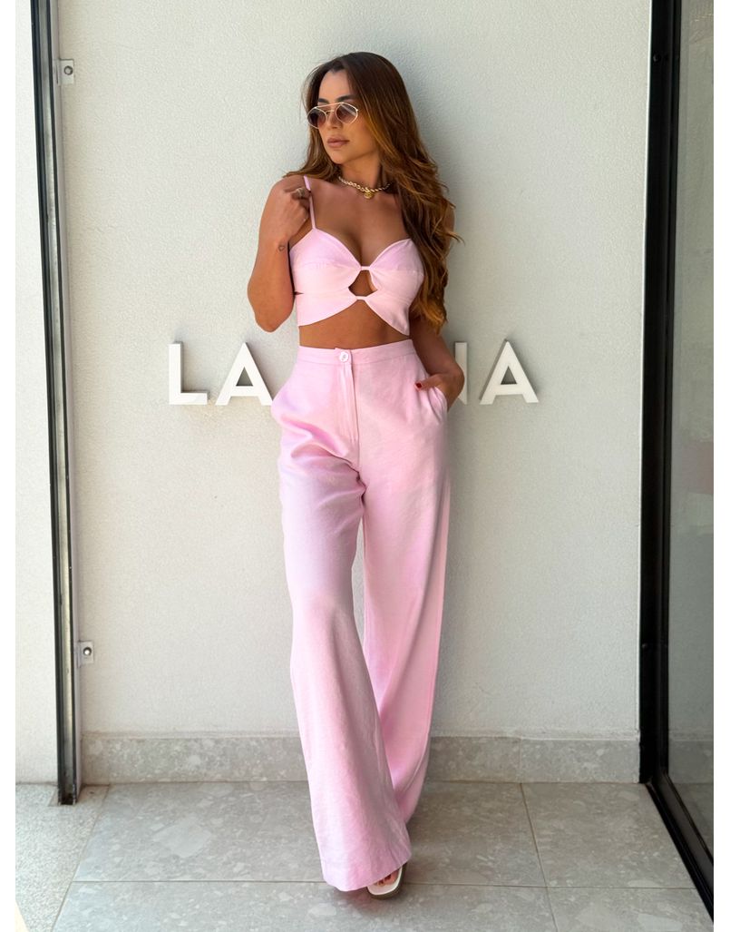 Conjunto Calça Day Rosa