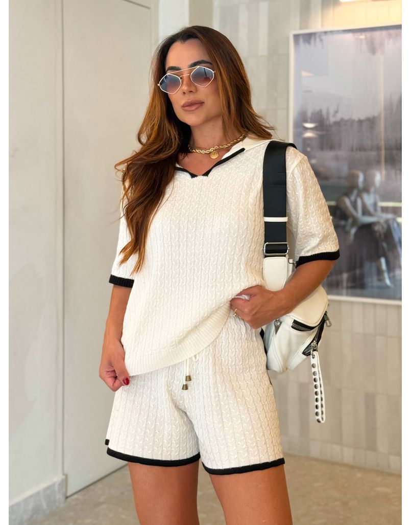 Conjunto Tricot Janaína Off