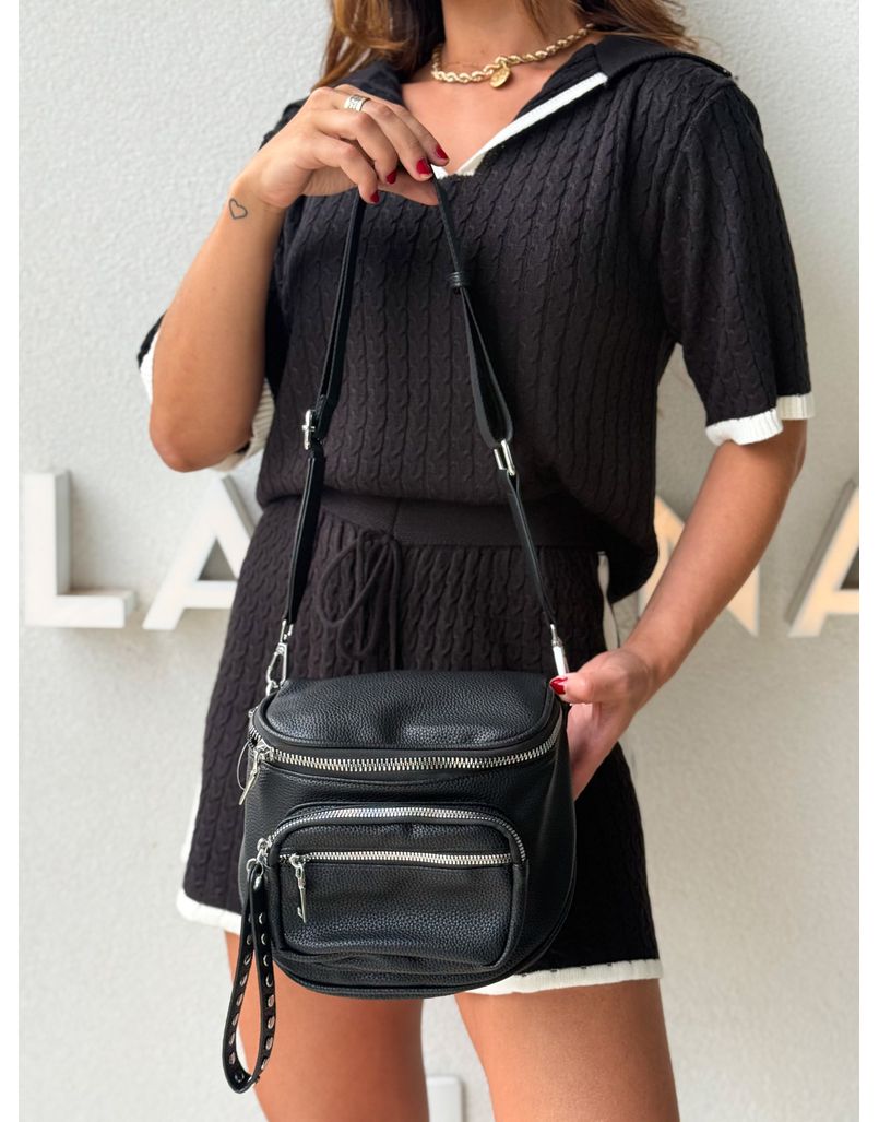 Bolsa Pochete Preta - Loja La Mina 