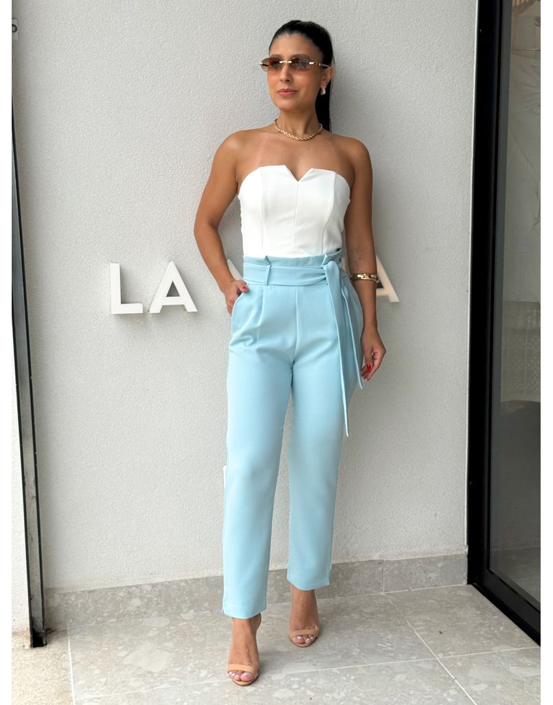 Calça Clochard Marieta Azul - Loja La Mina 