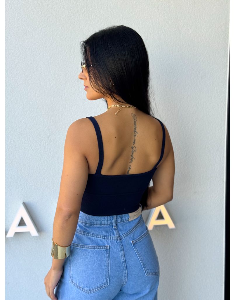 Cropped Tricot Alça Kenia Marinho