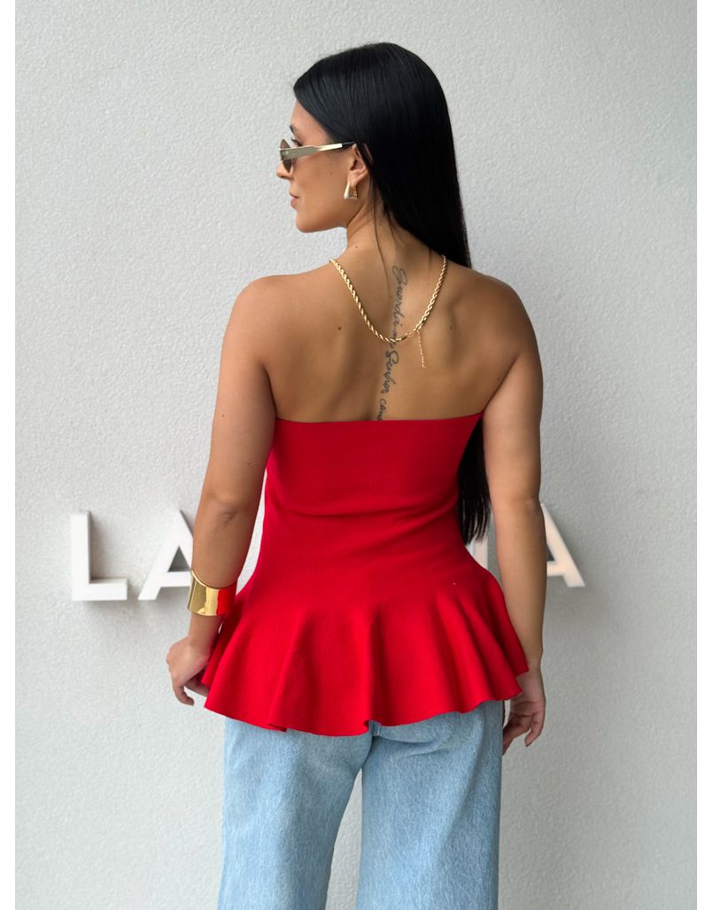 Blusa Tricot Elisa Vermelha