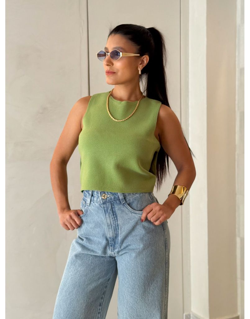 Blusa Laço Sandra Oliva