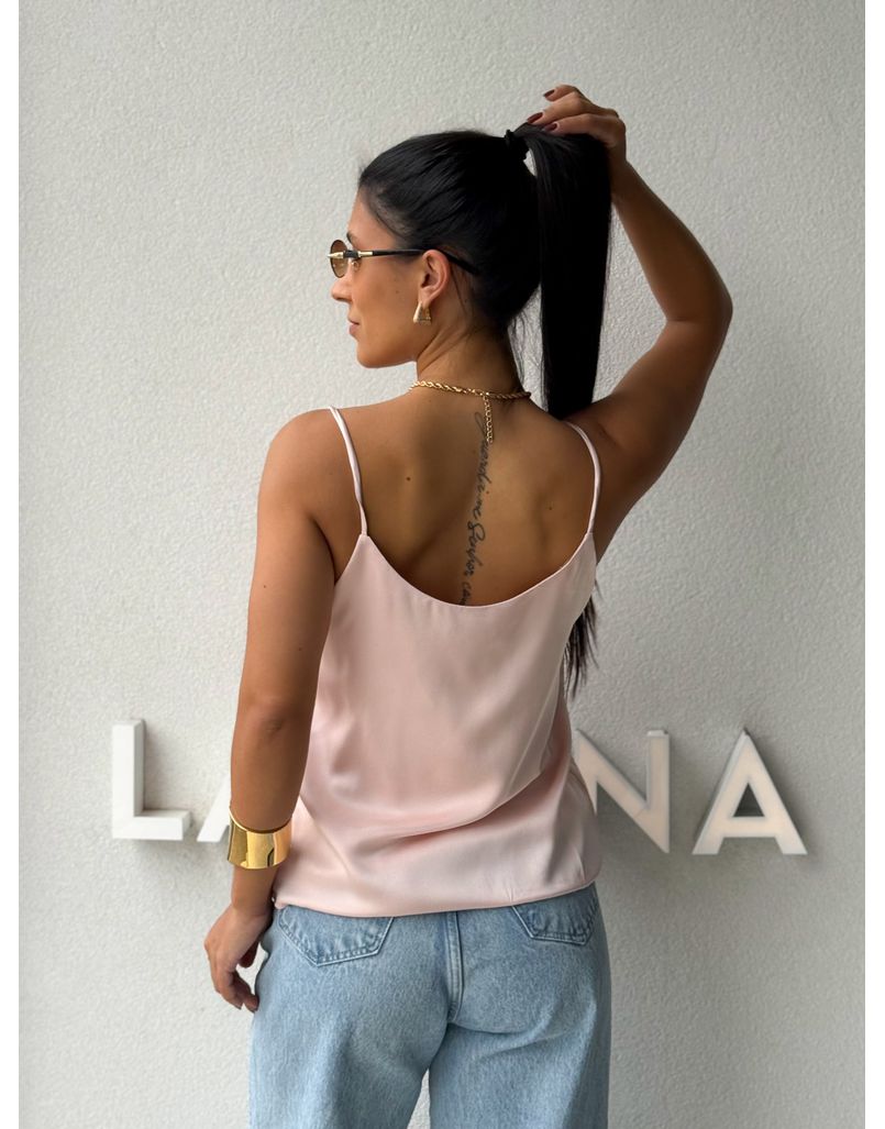 Blusa Cetim Cristiane Rosa