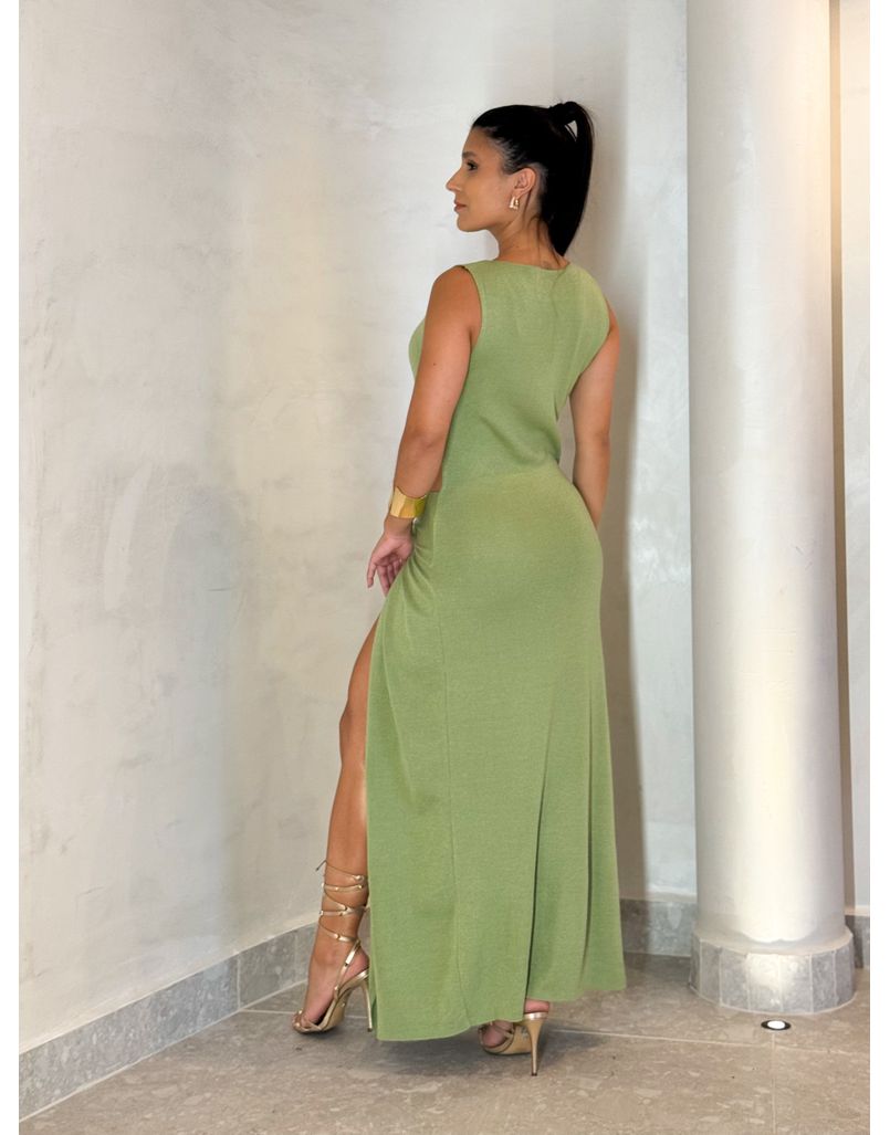 Vestido Tricot Victoria Verde