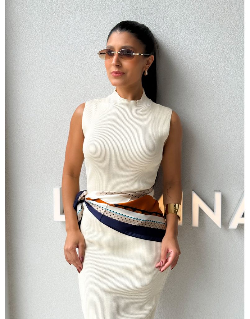 Lenço Alice Cúrcuma - Loja La Mina 