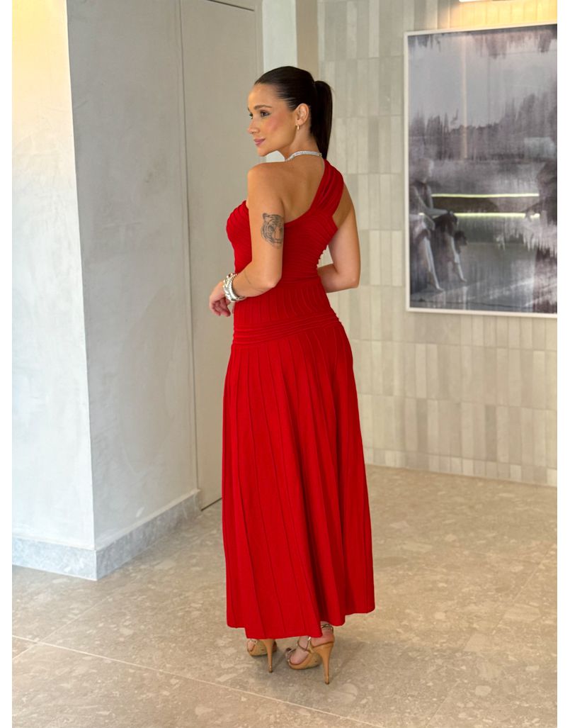 Vestido Tricot Patricia Vermelho