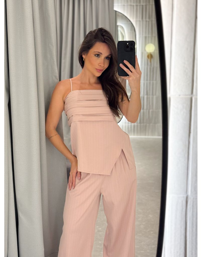 Conjunto Risca de Giz Laisa Rosa