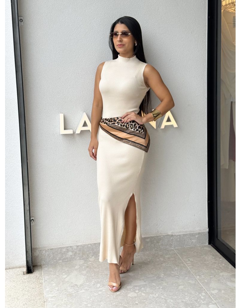 Lenço Duda Animal Print