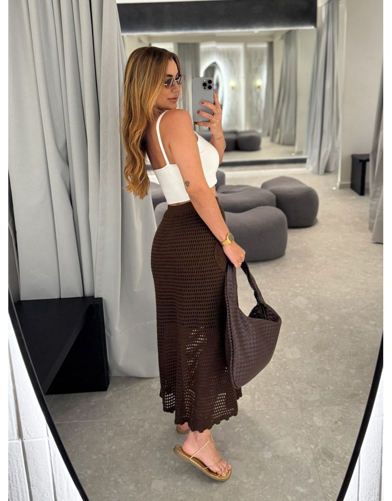 Saia Tricot Aisha Café 