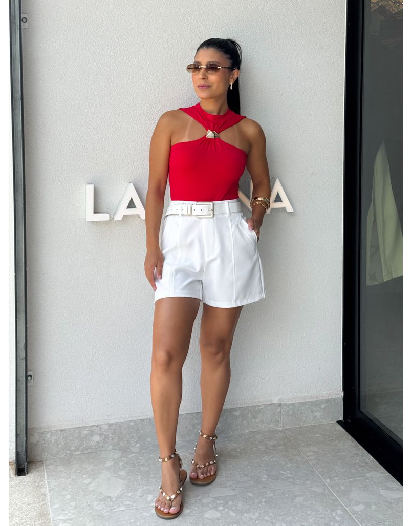 Body Metal Doris Vermelho