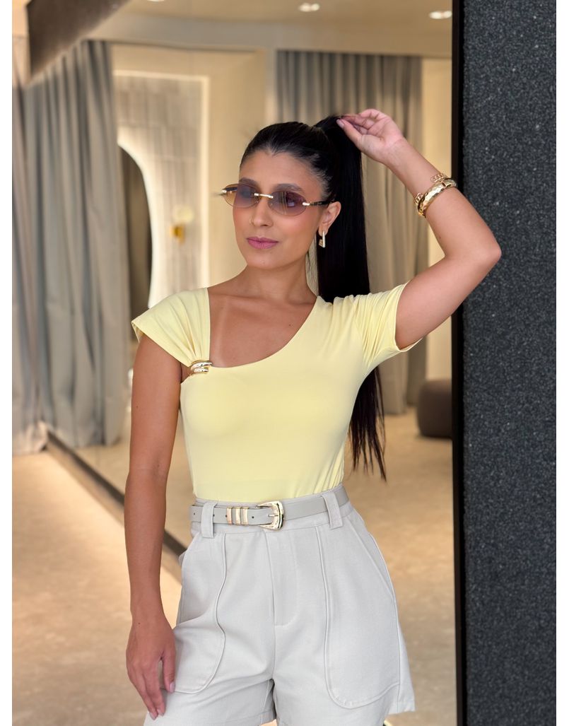 Body Metal Lais Amarelo