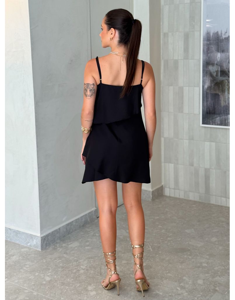 Vestido Alcinha Jordânia Preto