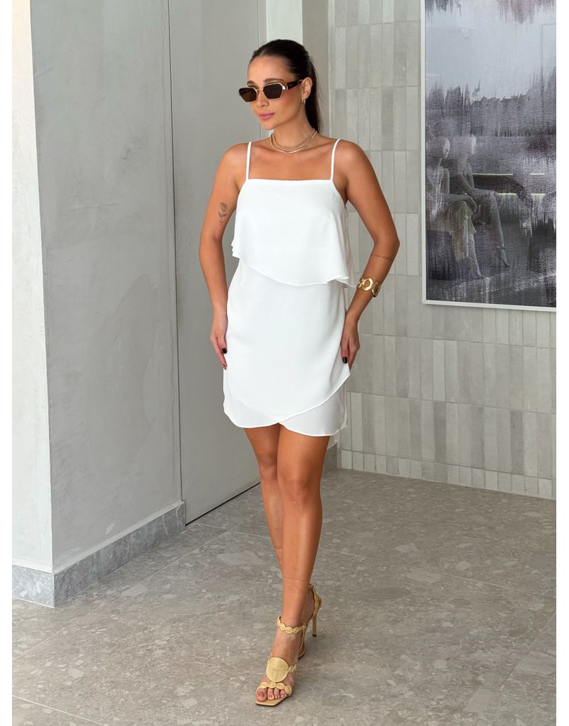 Vestido Alcinha Jordânia Branco