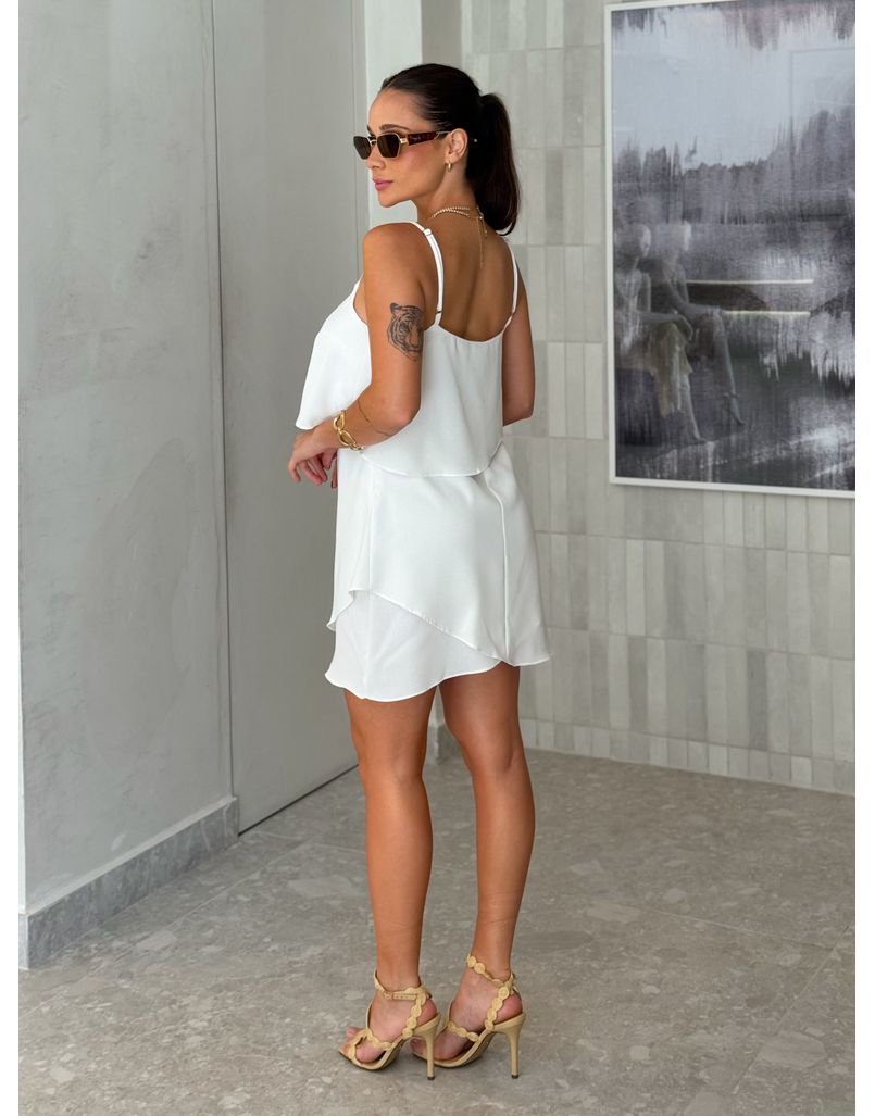 Vestido Alcinha Jordânia Branco