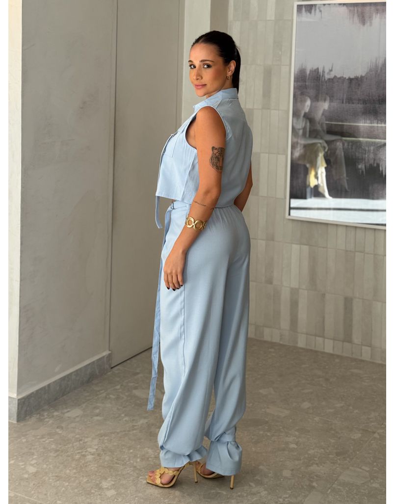 Conjunto Cargo Vanessa Azul