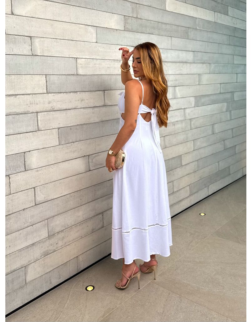 Vestido Midi Maraisa Branco 