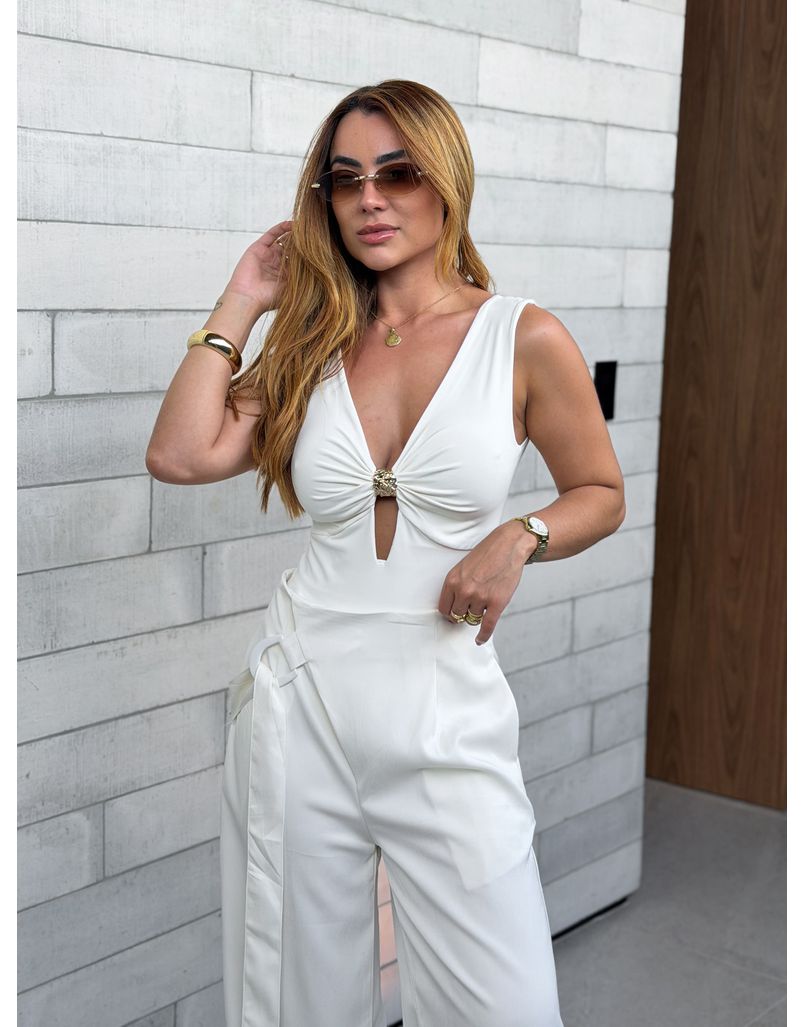 Body Decote Debora Off