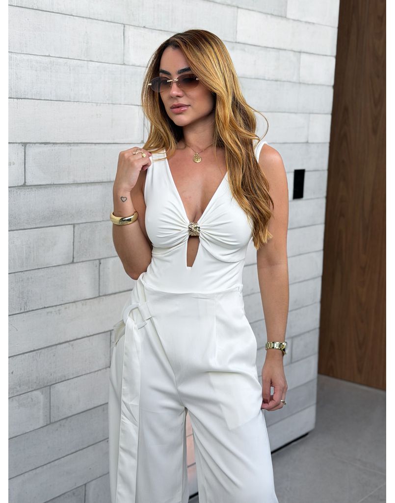 Body Decote Debora Off