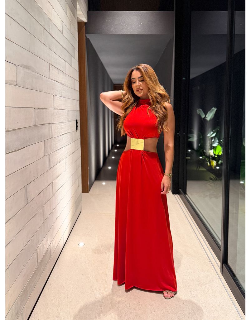 Vestido Miro Vermelho