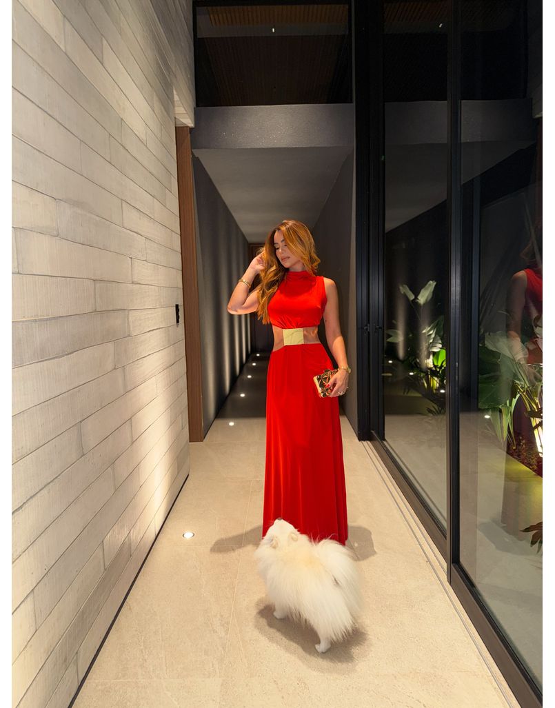 Vestido Miro Vermelho