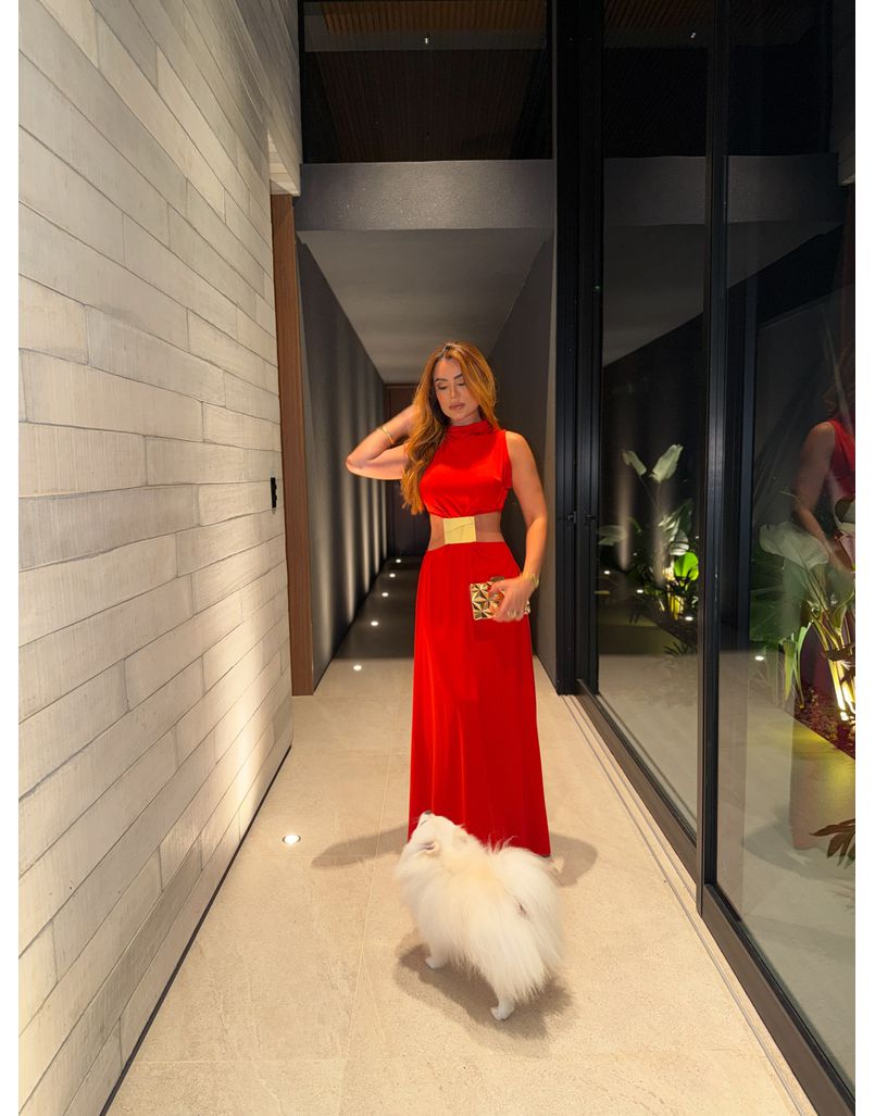 Vestido Miro Vermelho