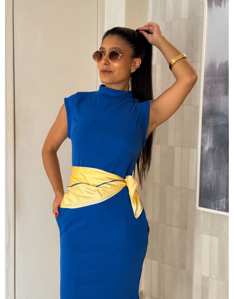 Lenço Poá Nara Manteiga