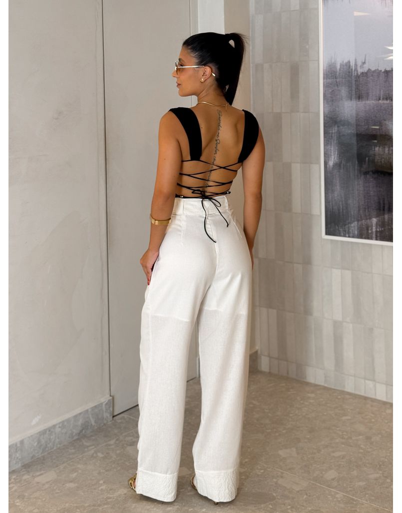 Calça Linho Célia Off