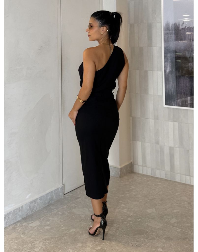 Blusa Viscolinho Viena Preto