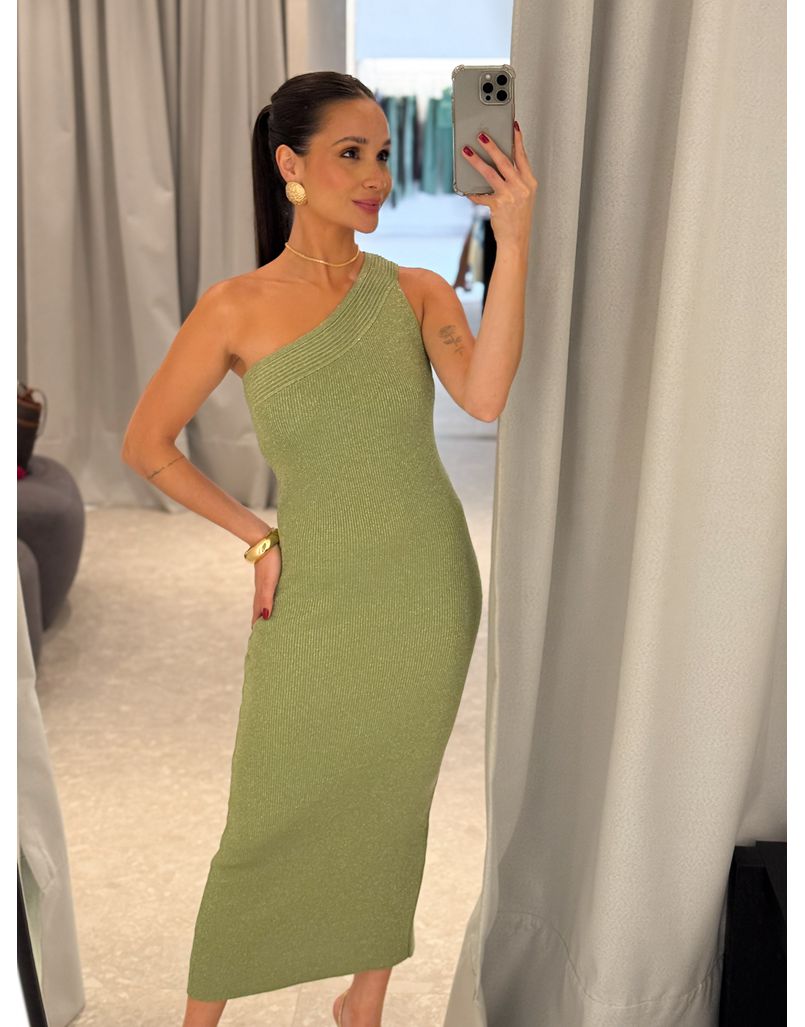 Vestido Lurex Morgana Oliva