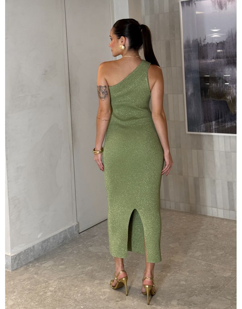 Vestido Lurex Morgana Oliva