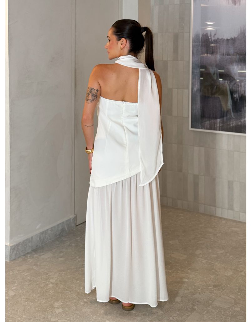 Vestido Midi Polly Branco