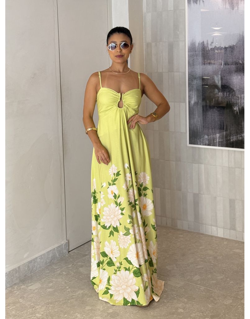 Vestido Estampado Thaisa Lima
